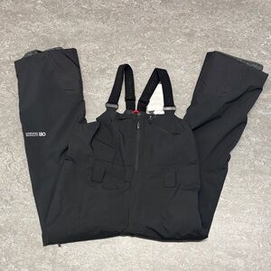 Outdoor Research Menβs Snowcrew bib black Large NWT